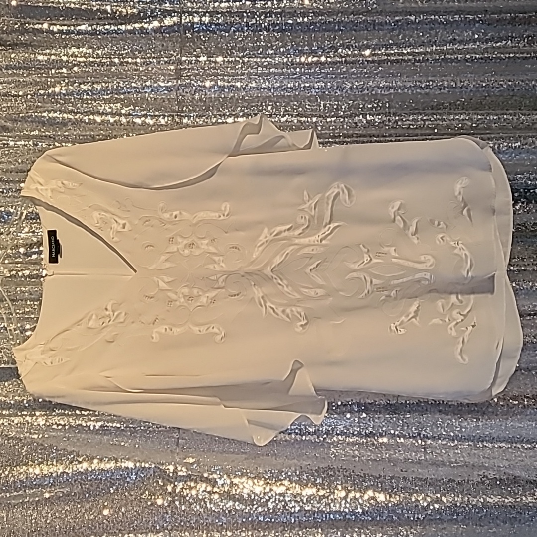 Marciano Elegant White Dress Size Medium